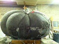 Layer upon layer of reinforced concrete