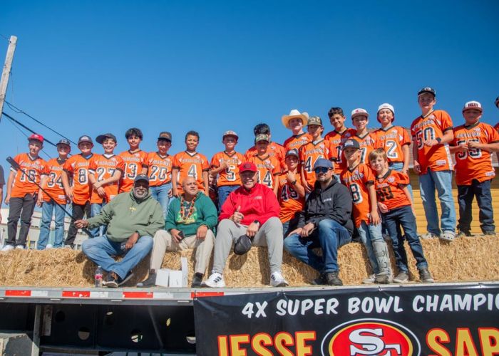 Parade Grand Marshal Jesse Sapolu